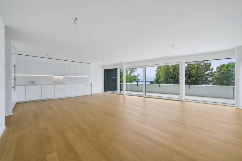 Appartement neuf de standing - 4.5 pièces en angle avec balcon de 76m² - Vue lac (1)