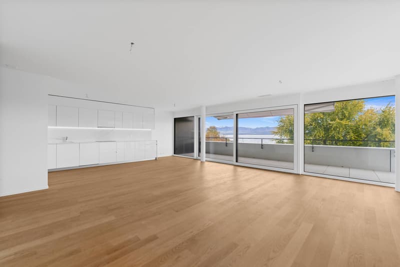 Appartement neuf de standing - 4.5 pièces en angle avec balcon de 76m² - Vue lac (2)