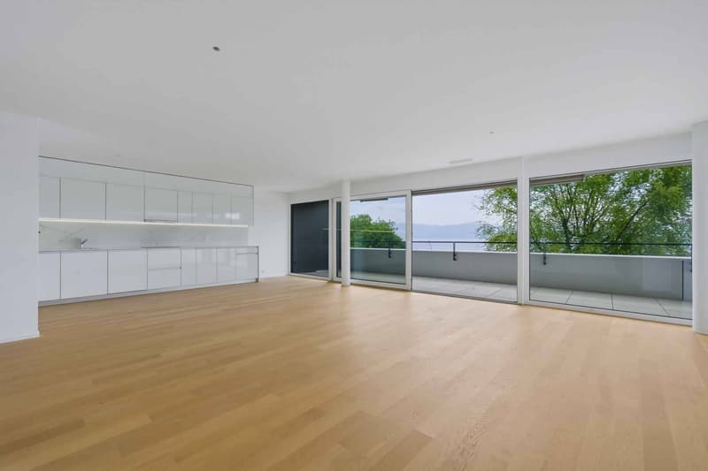 Appartement neuf de standing - 4.5 pièces en angle avec balcon de 76m² - Vue lac (1)