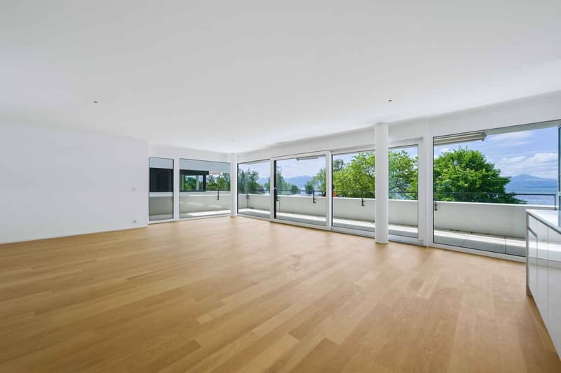 Appartement neuf de standing - 4.5 pièces en angle avec balcon de 76m² - Vue lac (2)