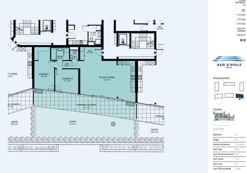 Appartement neuf de 3.5 pièces avec terrasse et jardin privatif (5)