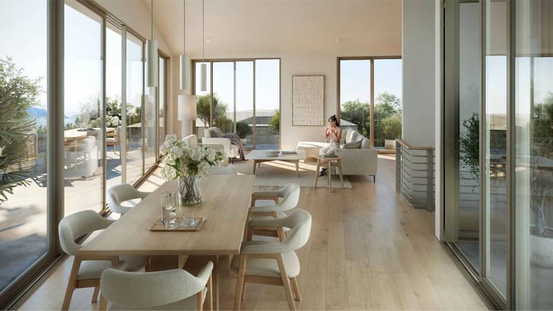 2.5 pièces NEUF lumineux orienté sud-ouest avec balcon et dressing - Découvrez-le en immersion 3D ! (4)