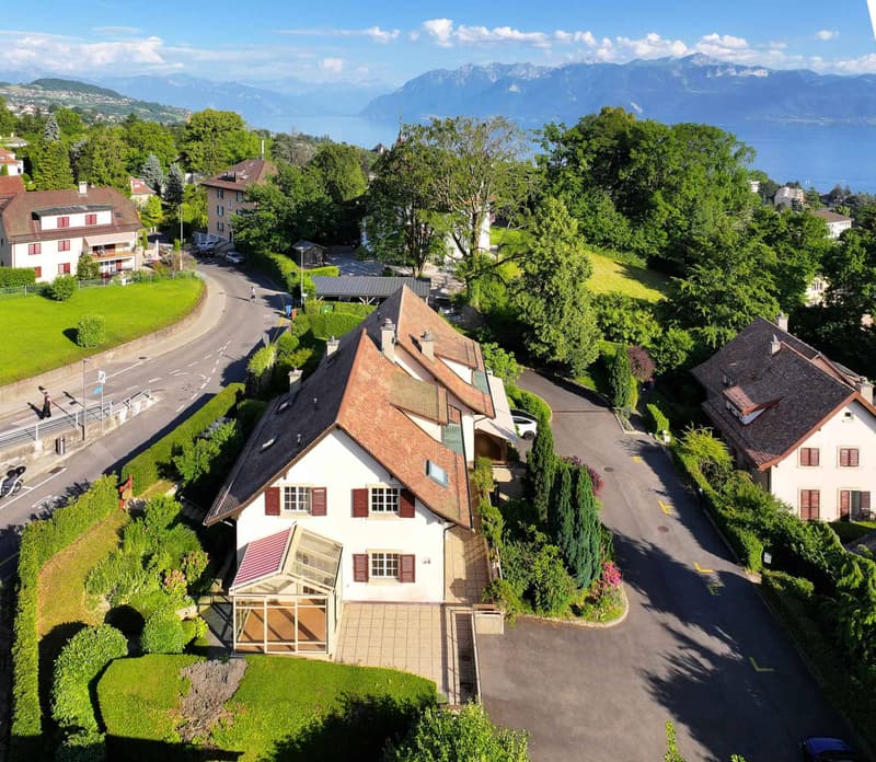 Villa mitoyenne 7.5 pièces avec vue lac à Lausanne-Chailly - Disponible de suite (8)