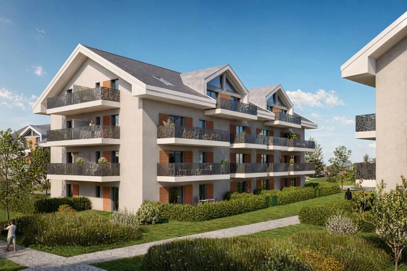 Bourg de Denges 2.5 pièces neuf avec jardin privatif (7)