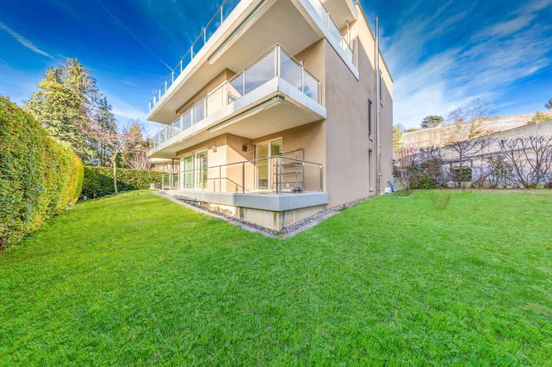 Superbe 3,5 pièces de standing avec terrasse et jardin - Disponible de suite (10)