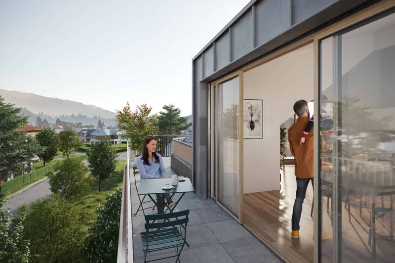 Appartement neuf de 4.5 pièces au 2e étage avec balcon et jardin privatif (4)