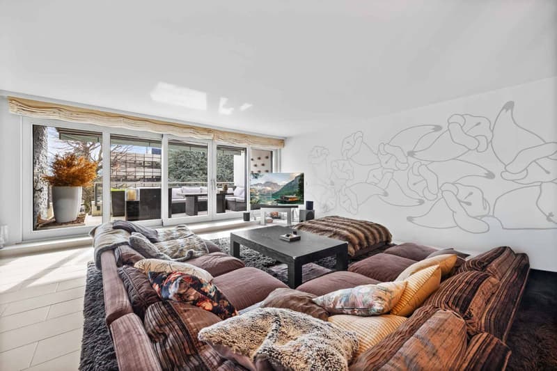 Duplex contemporain de 4,5 pièces avec balcon et jardin (3)