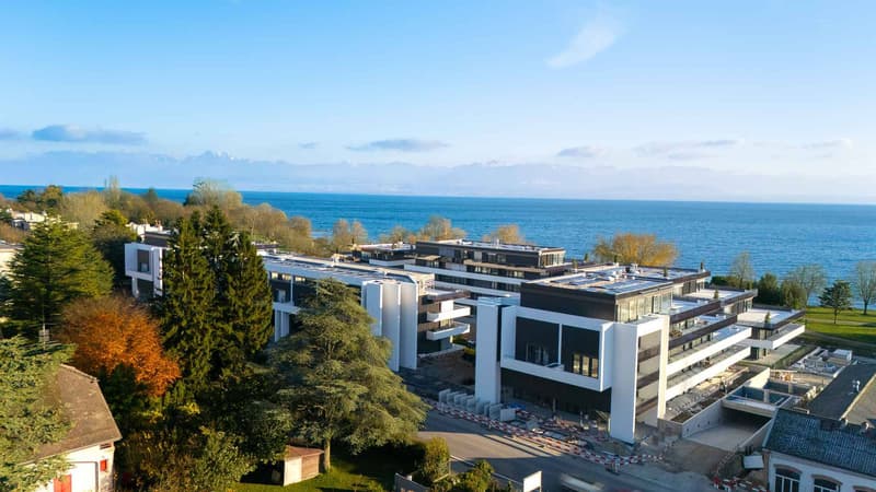 Appartement traversant de 3.5 pièces vue sur le Léman (2)