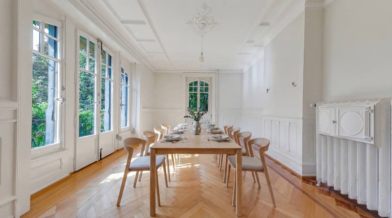 Appartement Haussmannien d'exception de 155m2 avec jardin. (6)