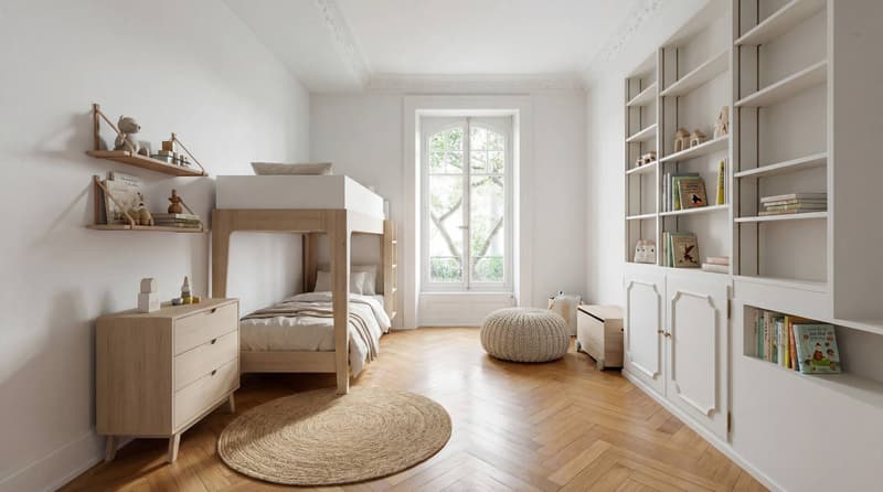 Appartement Haussmannien d'exception de 155m2 avec jardin. (8)