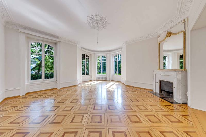 Appartement Haussmannien d'exception de 155m2 avec jardin. (3)