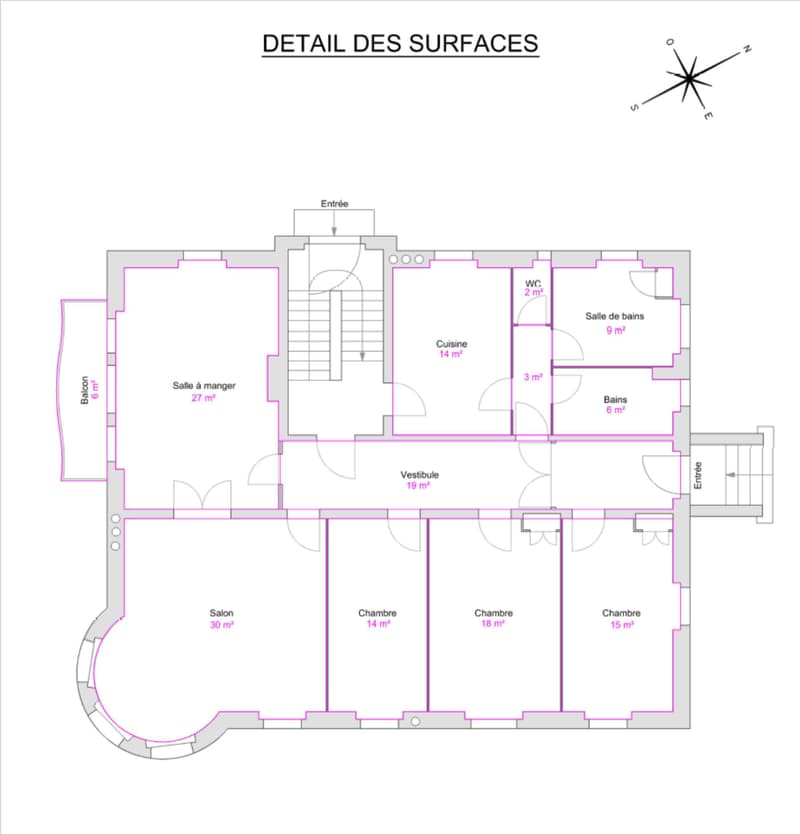 Appartement Haussmannien d'exception de 155m2 avec jardin. (12)