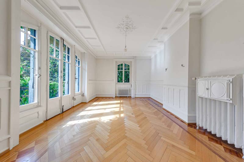 Appartement Haussmannien d'exception de 155m2 avec jardin. (5)