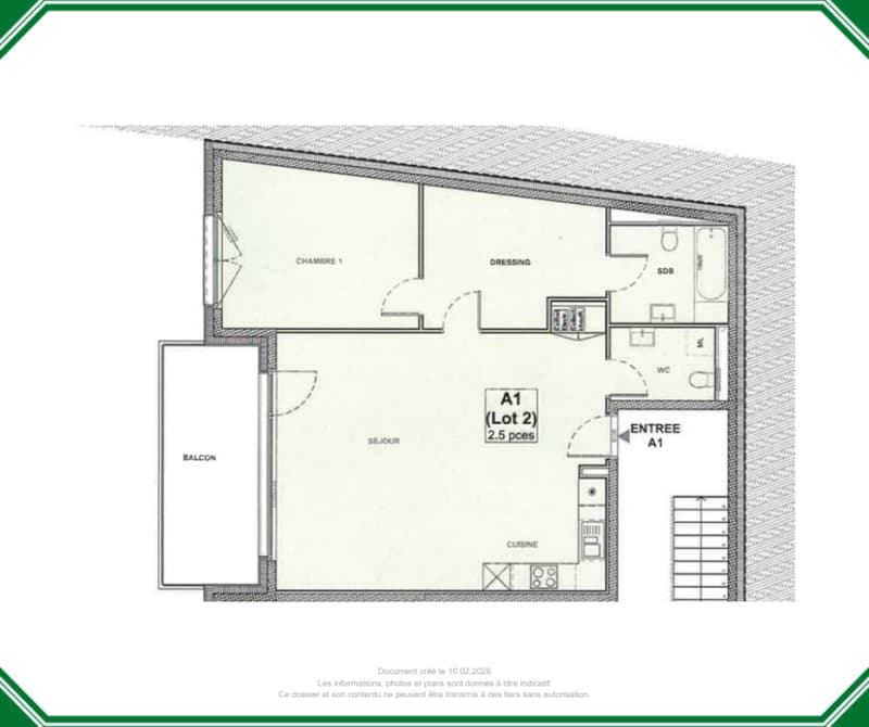 Spacieux 2.5 pièces de 81M2 avec balcon (6)