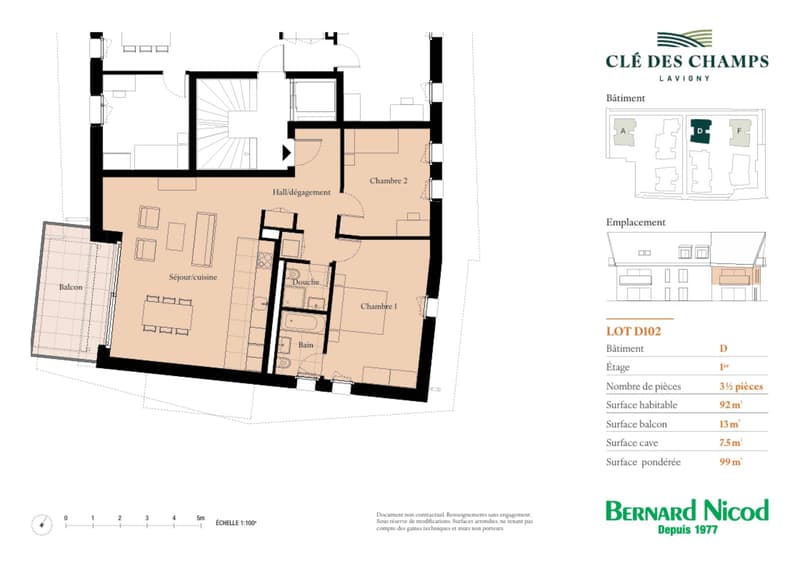Nouvelle Promotion à Lavigny : Appartements de 3,5 à 5,5 pièces (11)