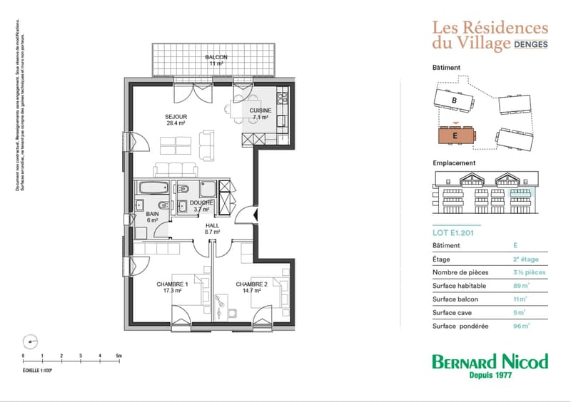 Nouvelle promotion à Denges : Appartements de 3,5 pièces (6)