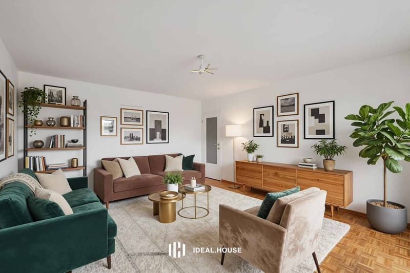 Appartement de 4,5 pièces lumineux avec balcons (3)