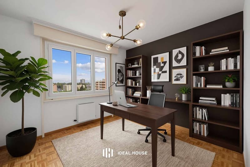 Appartement de 4,5 pièces lumineux avec balcons (9)
