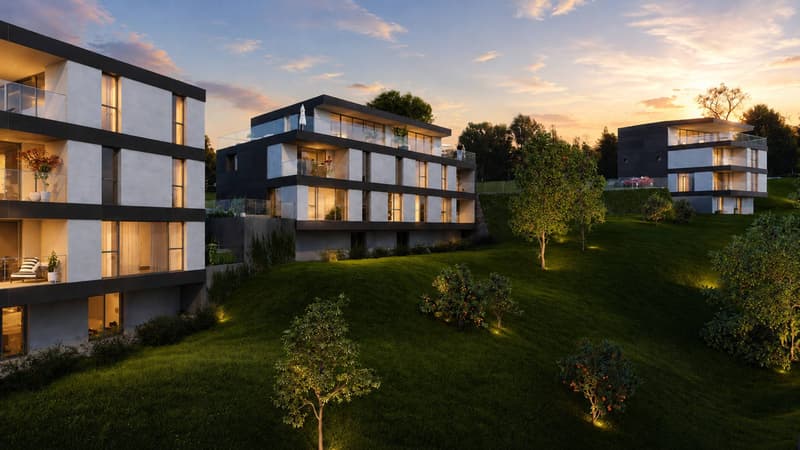 Résidence neuve à Chailly ! Appartement de 2.5 pièces avec balcon plein sud (3)