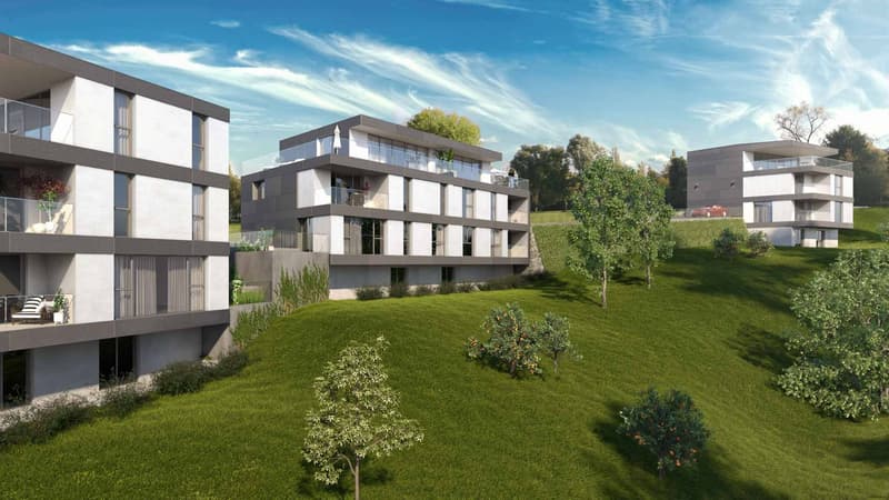 Résidence neuve à Chailly ! Appartement de 2.5 pièces avec balcon plein sud (2)