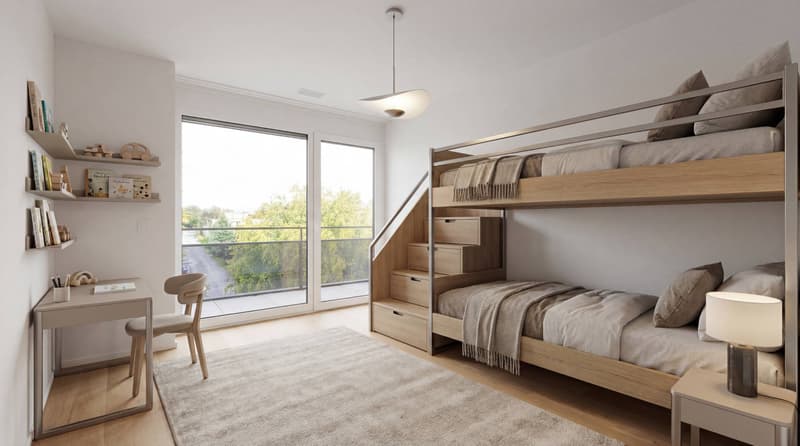 Appartement de 3,5 pièces exposé au soleil levant sur le lac ! (4)