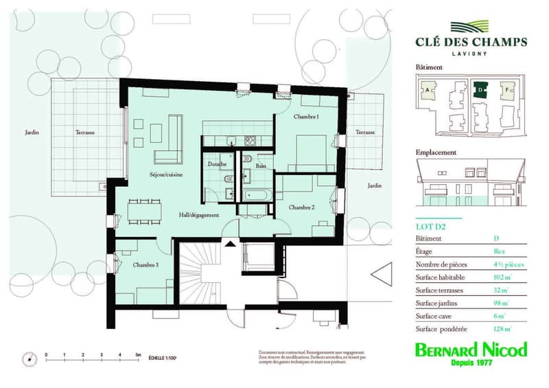 Nouvelle Promotion! Appartements de 3.5 à 5.5 pièces avec terrasses et balcons (2)