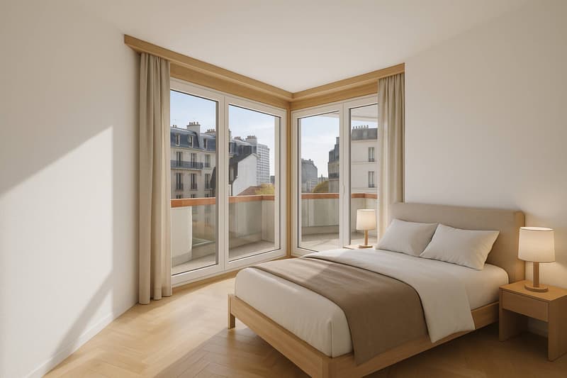 Bel appartement de 2,5 pièces avec balcon exposé plein sud. (3)