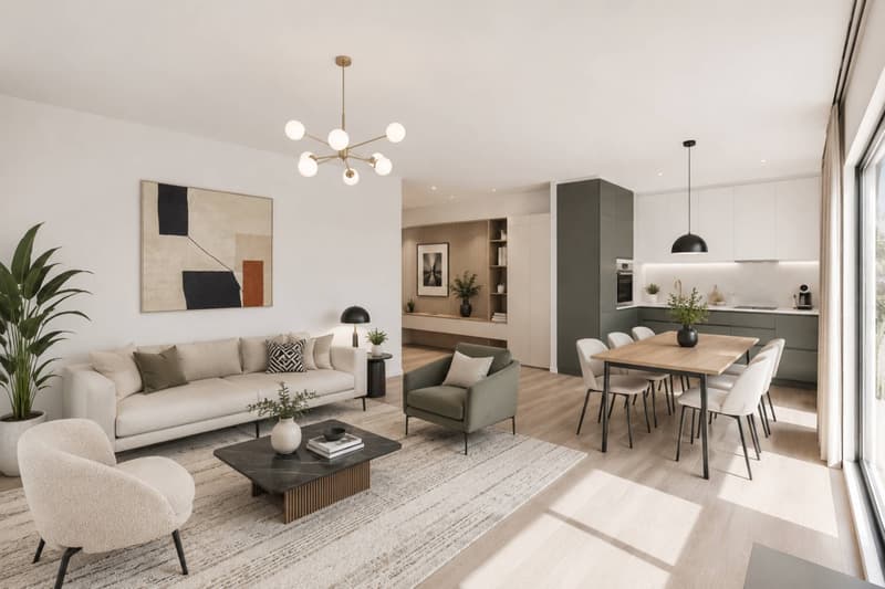 Denges - Appartement 3,5 pièces de 94 m² avec un jardin de 30 m² (2)
