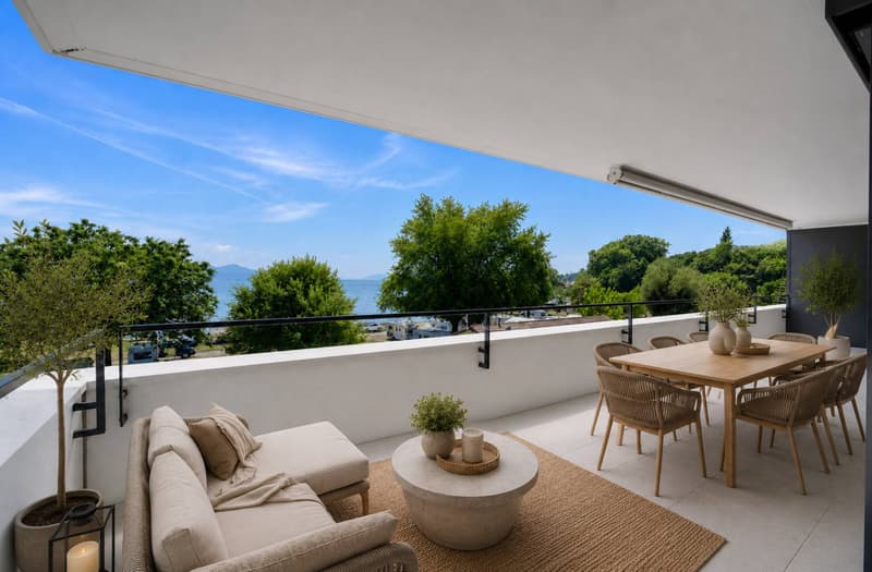 Superbe appartement neuf de 4,5 pièces de haut standing avec vue sur le lac ! (2)