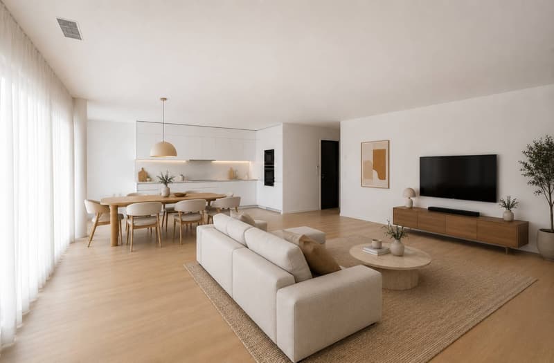 Superbe appartement neuf de 4,5 pièces de haut standing avec vue sur le lac ! (3)