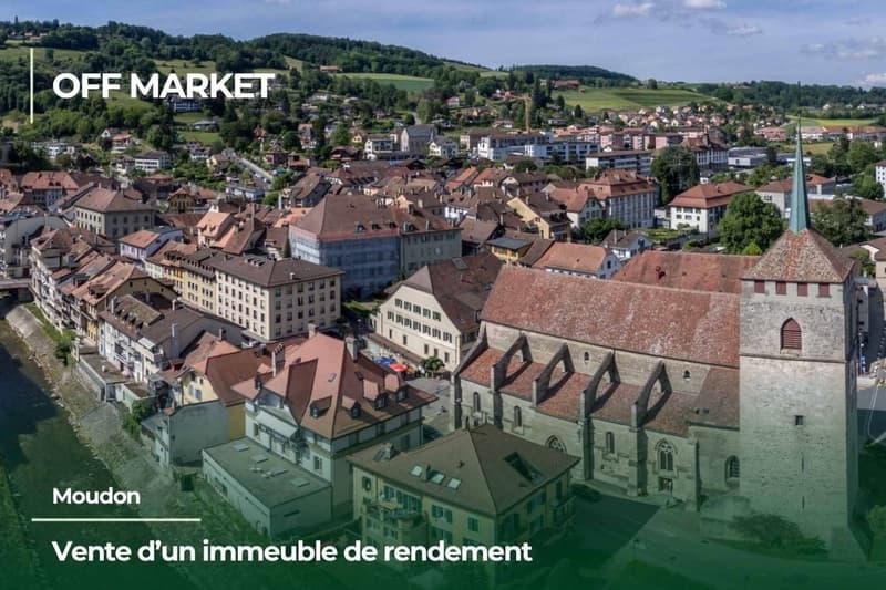 Immeuble résidentiel de rendement à Moudon (1)