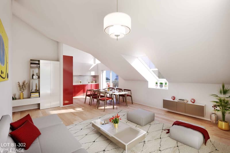 Appartement de 2,5 pièces avec balcon Idéal pour un investissement (2)
