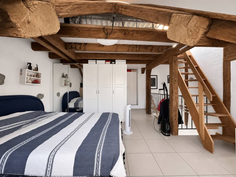 Duplex de 2,5 pièces au centre-ville avec terrasse (7)