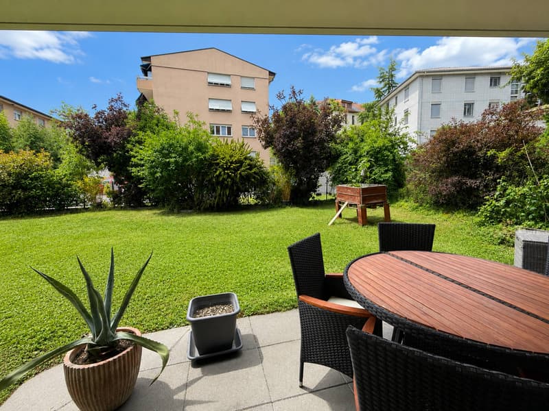 Superbe 3.5 pièces avec jardin privatif proche du lac (11)