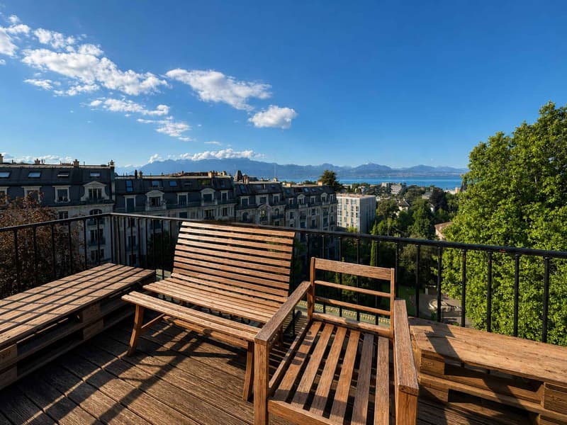 Charmant appartement de 5,5 pièces au cur du quartier sous-gare à Lausanne (1)