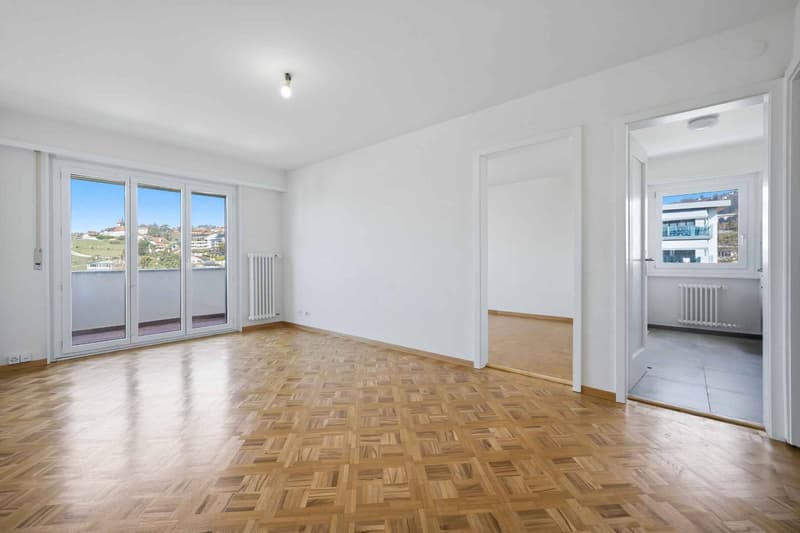 Superbe appartement rénové de 3,5 pièces avec vue sur le lac (1)
