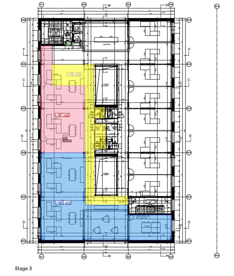 Bureaux au sein d'un immeuble administratif et commercial (4)