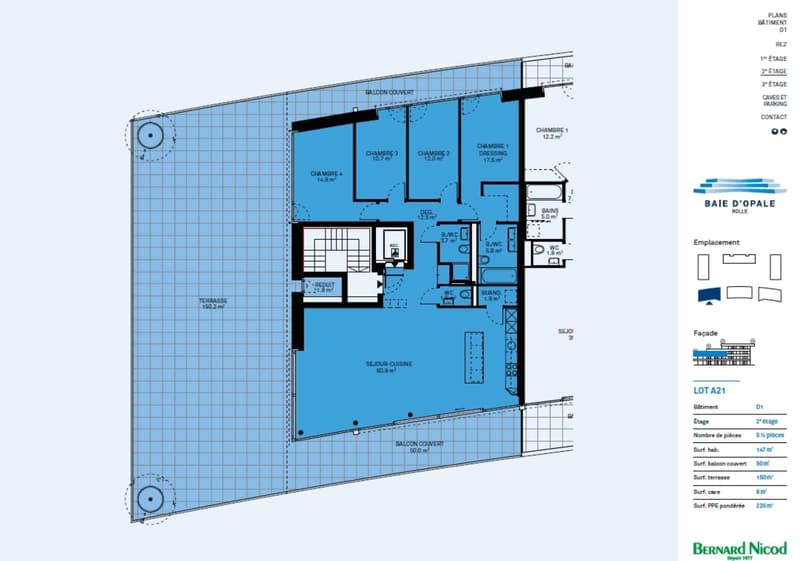 Appartement d'exception face au lac 5.5 pièces avec spacieuse terrasse (7)
