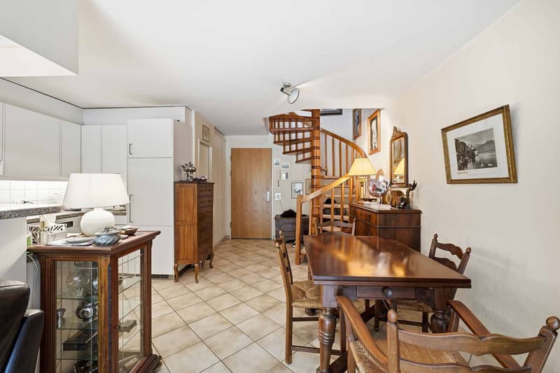 Nyon - Un charmant duplex au cur de la ville, au calme absolu (7)