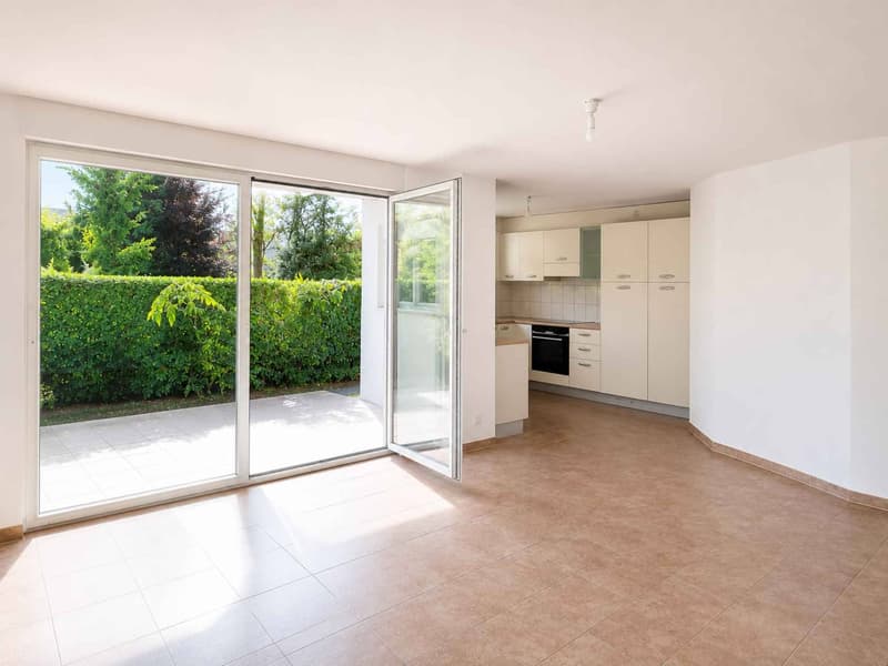 4.5 pièces au rez-de-chaussée avec terrasse - Cabinet 3 (2)