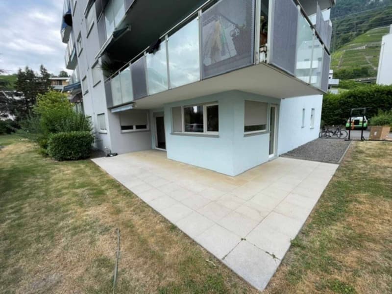 4.5 pièces au rez-de-chaussée avec terrasse - Cabinet 3 (8)