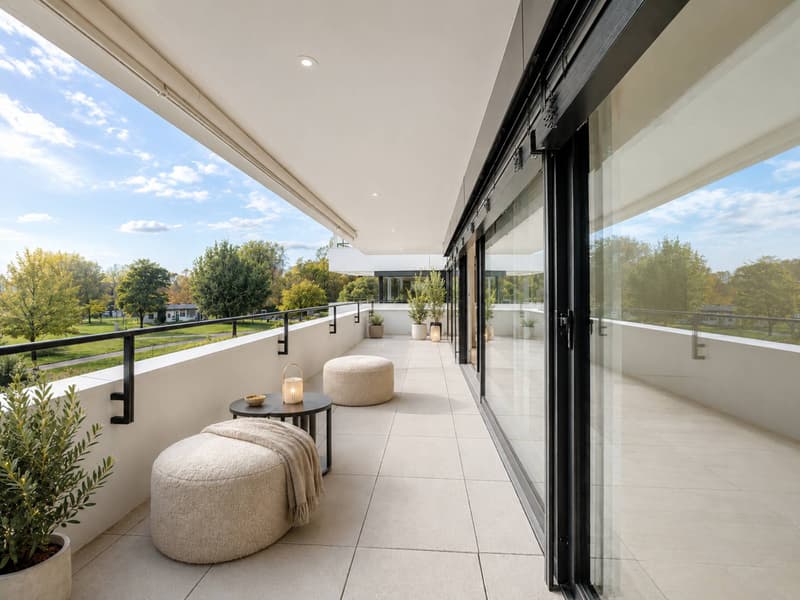 Luxueux 4.5 pièces traversant neuf avec balcon (8)