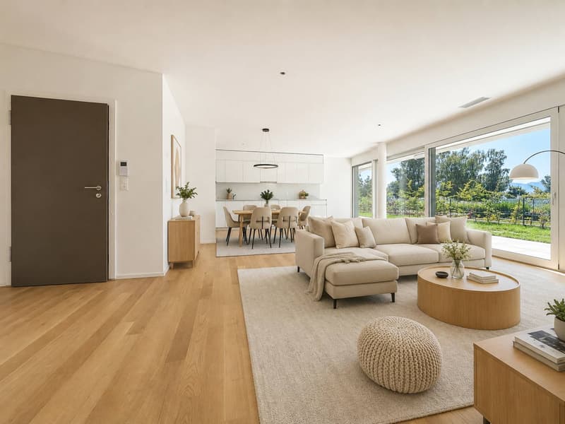 Appartement neuf 3.5 pièces avec terrasse et jardin privatif (2)
