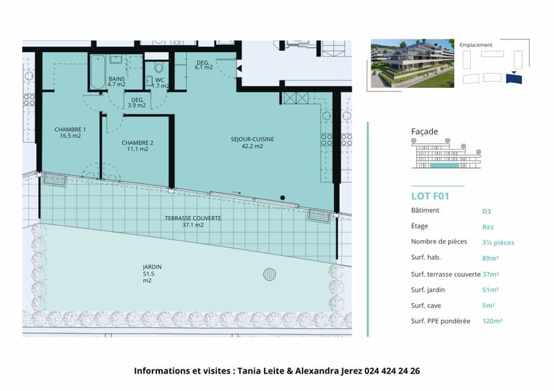 Appartement neuf 3.5 pièces avec terrasse et jardin privatif (13)
