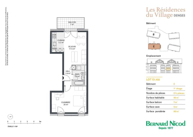 Nouvelle promotion : Appartement de 2.5 pièces avec balcon (9)