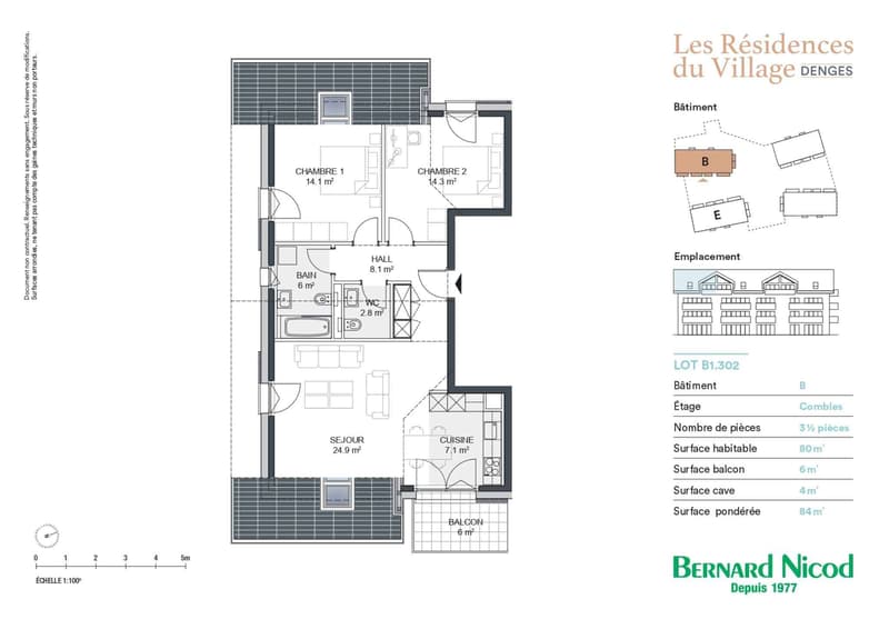Nouvelle promotion : Appartement de 3.5 pièces avec balcon (10)