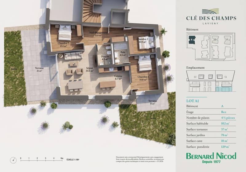 Nouvelle promotion : Appartement de 4.5 pièces avec terrasse et jardin (10)
