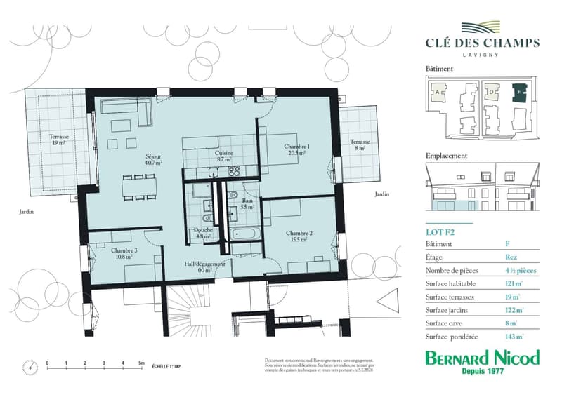 Appartement de 4.5 pièces avec terrasse et jardin (9)