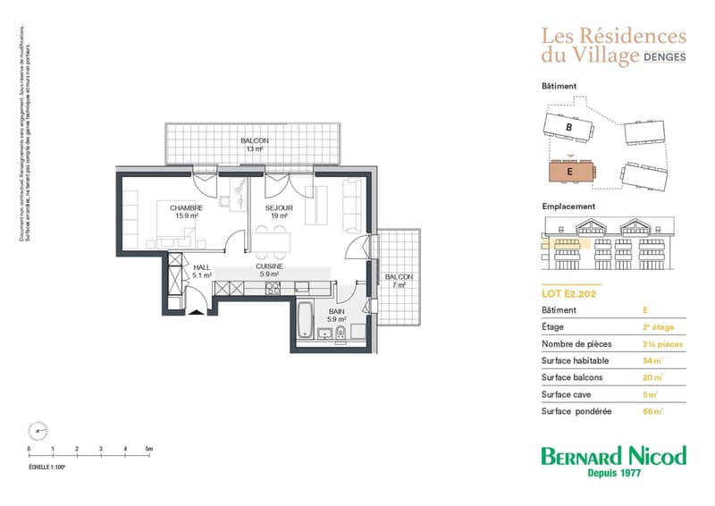 Nouvelle promotion : Appartement de 2.5 pièces avec balcons (12)