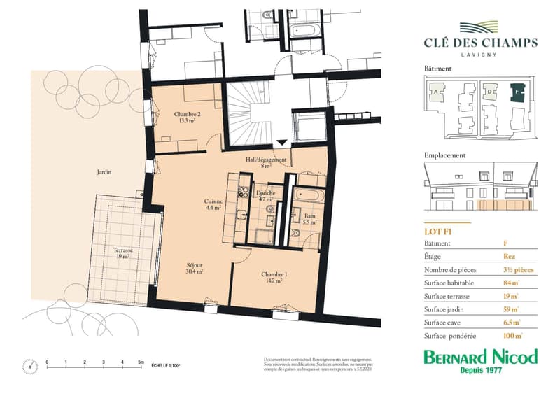 Appartement de 3.5 pièces avec terrasse et jardin (9)